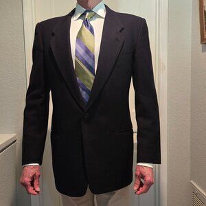 Vintage 1980's Giorgio Armani classic wool blazer